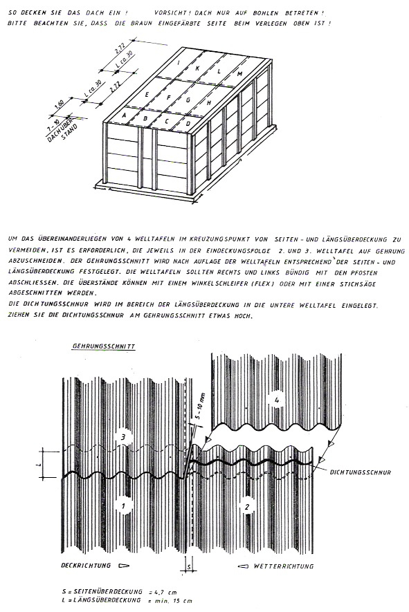 Garagen - Selbstbau-Anleitung