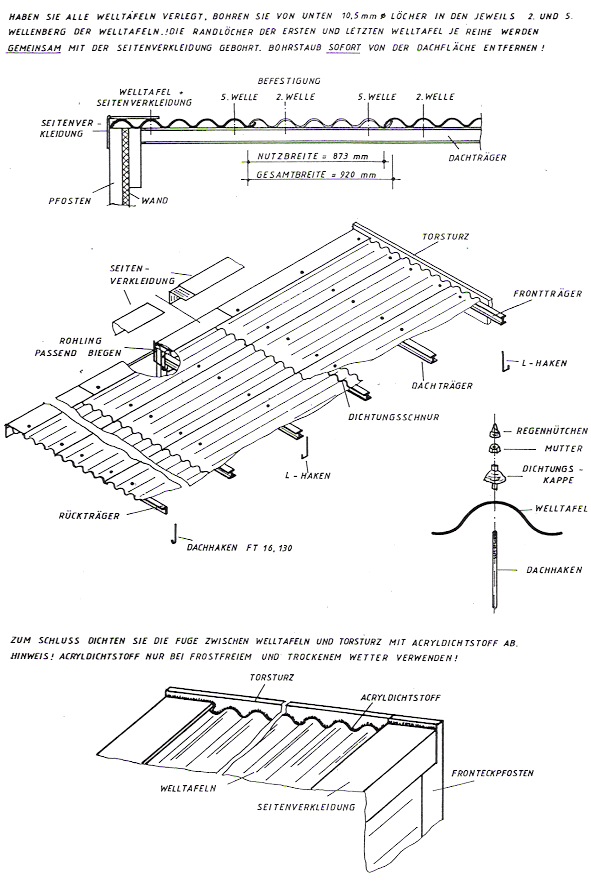 Garagen - Selbstbau-Anleitung